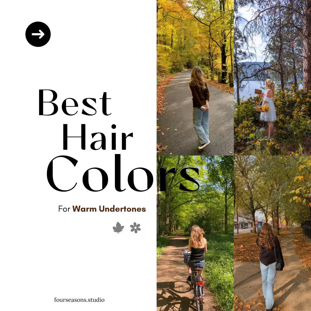 Best Hair Colors for Warm Undertones: A Comprehensive Guide – Four ...