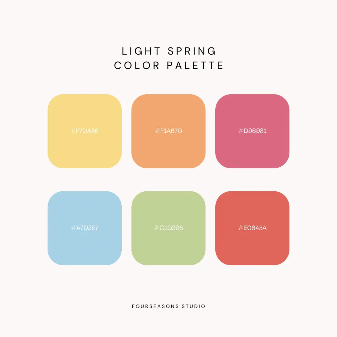 Your Guide to Light Spring Color Analysis: Colors, Celebrities, and Fa ...