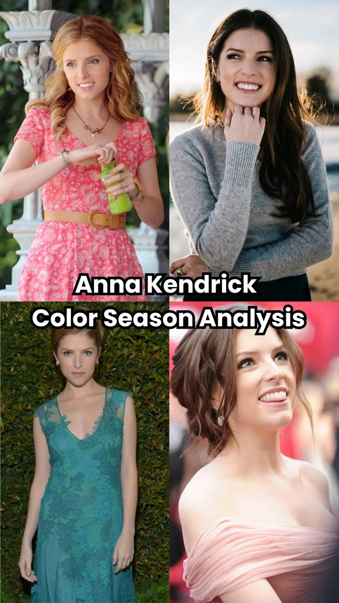 Anna Kendrick's Color Season Analysis: Knowing the True Summer Palette ...