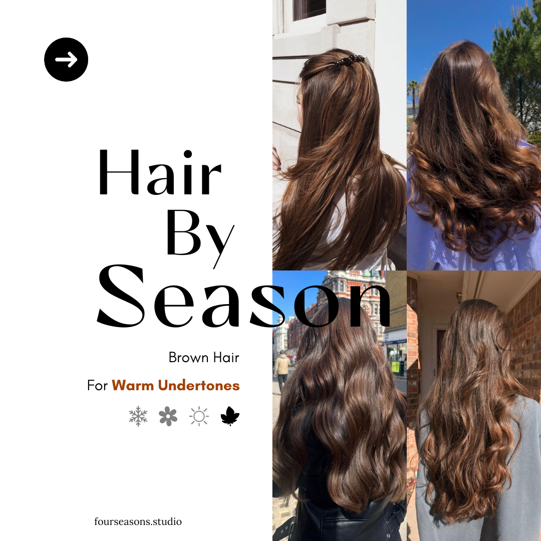 The Best Brown Hair Colors for Warm Undertones Four Seasons Studio