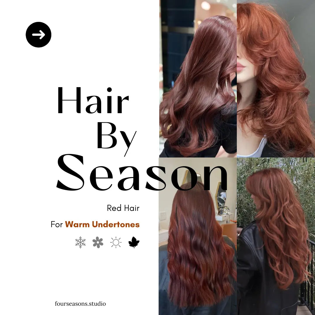 How to Perfectly Match Red Hair with Warm Undertones – Four Seasons Studio